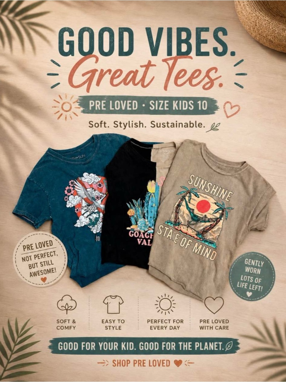 Kids Graphic Tees Lot sz 10-12